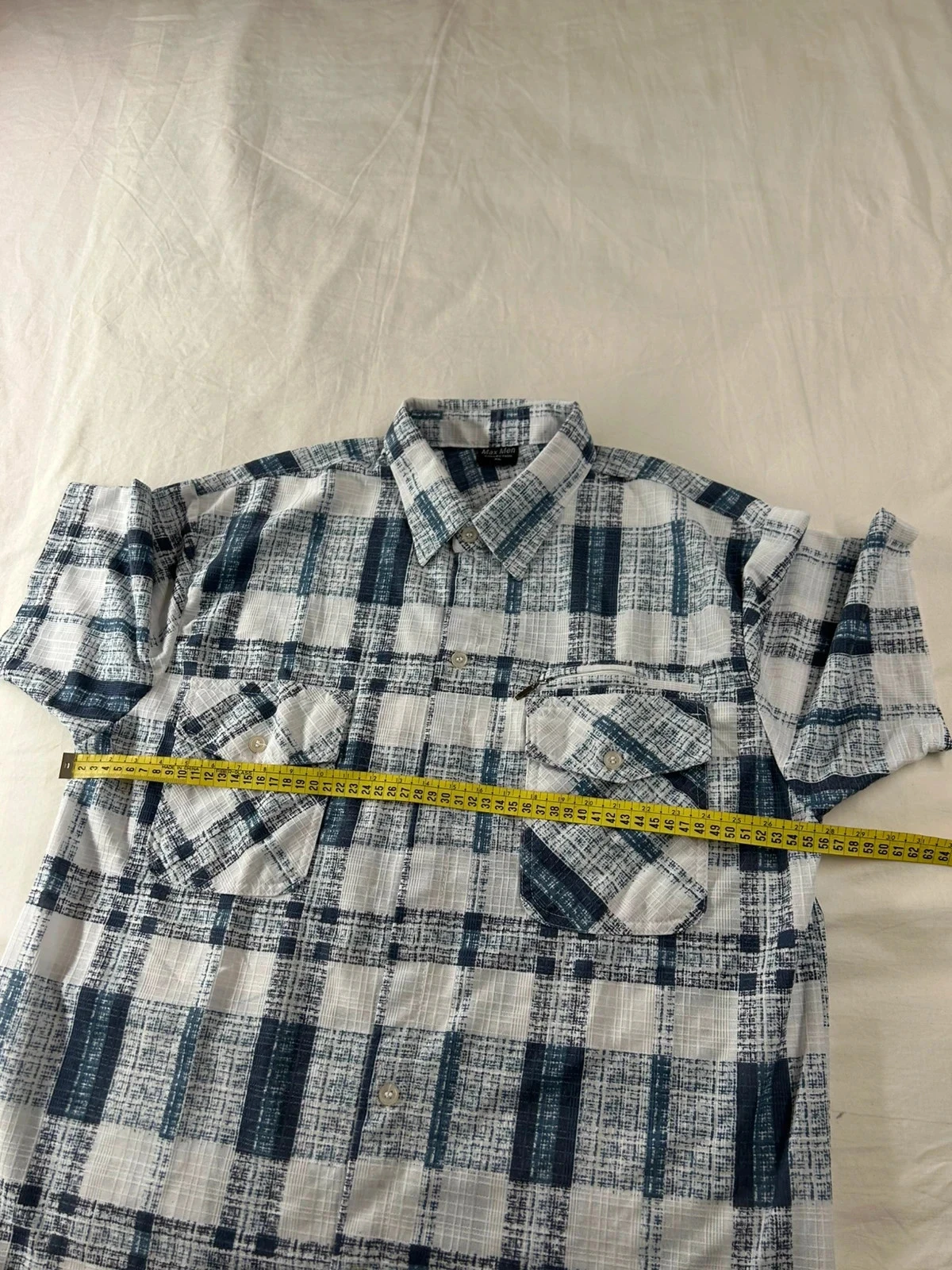 Camisa de manga corta a cuadros Max Men – photo 10